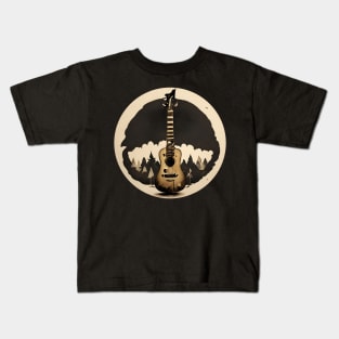 nature guitar Kids T-Shirt